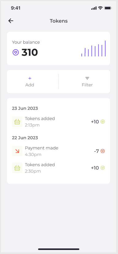 ParkingOath host dashboard displaying earnings